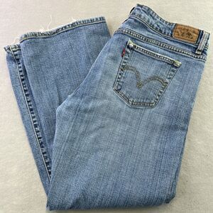 Levis 545 00s Y2K Jeans Womens 16 M Light Wash Low Rise Boot Cut